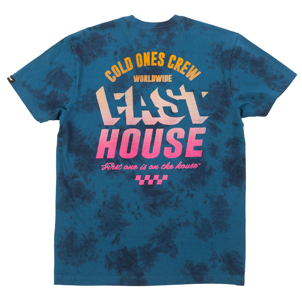 Cold Ones Tee - Indigo Crystal Wash