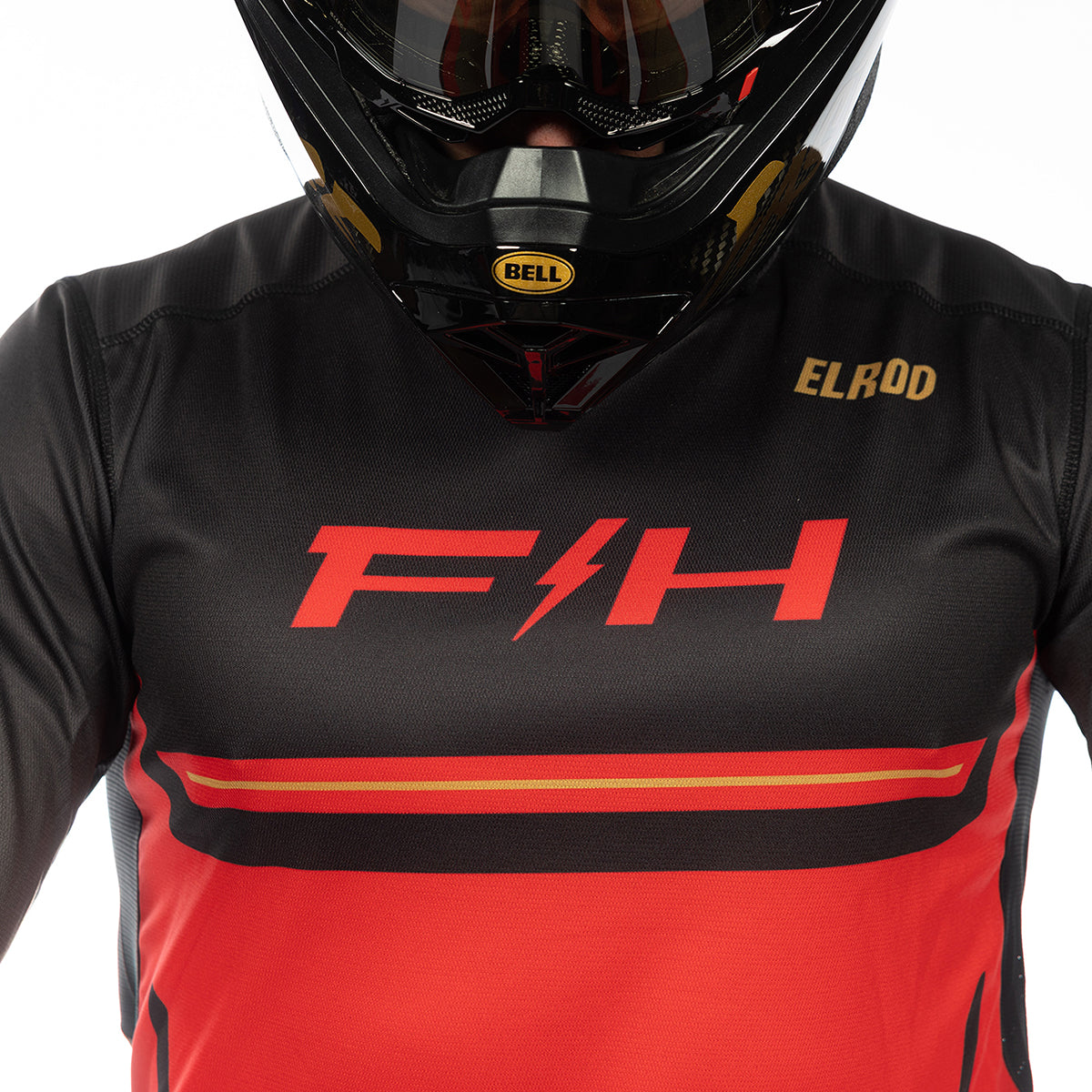 Elrod React Jersey - Racing Red/Black