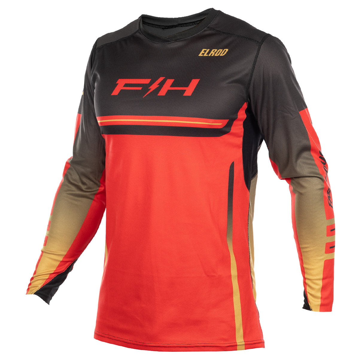 Elrod React Jersey - Racing Red/Black