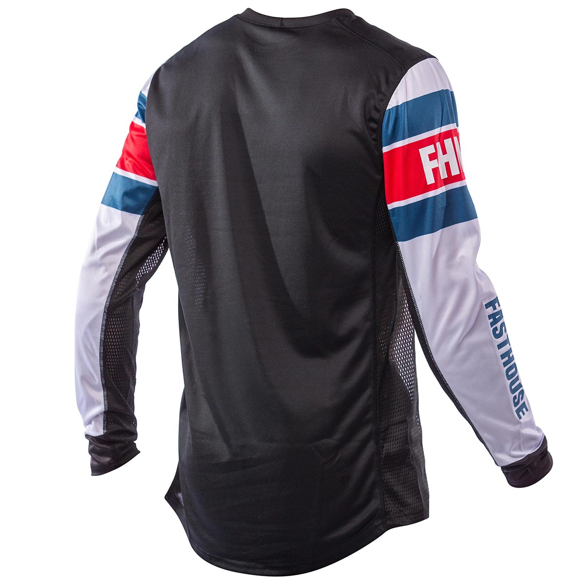 Grindhouse Analogue LS Jersey - White Fasthouse FH Brand / No Collab Fasthousedev