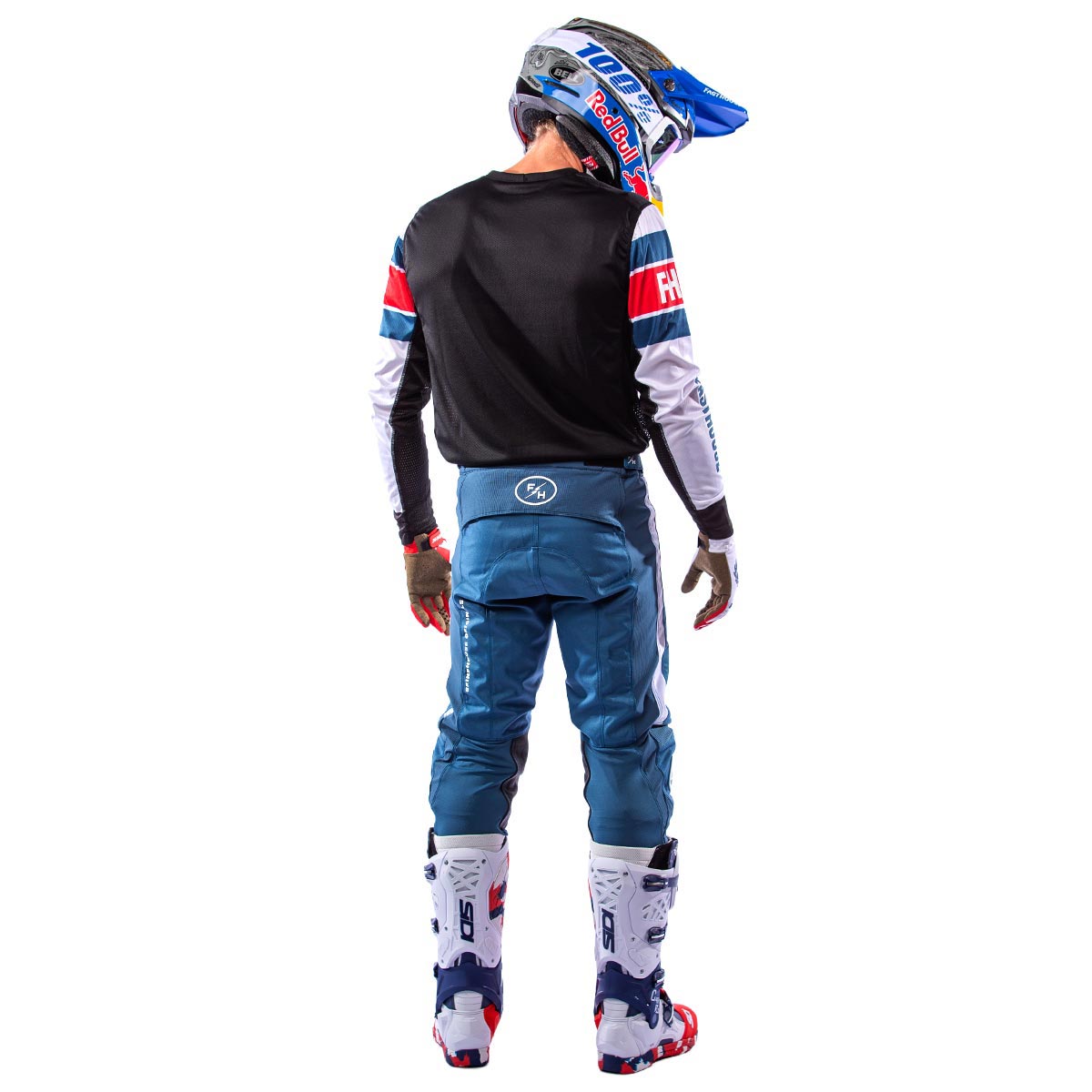 Grindhouse Analogue LS Jersey - White Fasthouse FH Brand / No Collab Fasthousedev