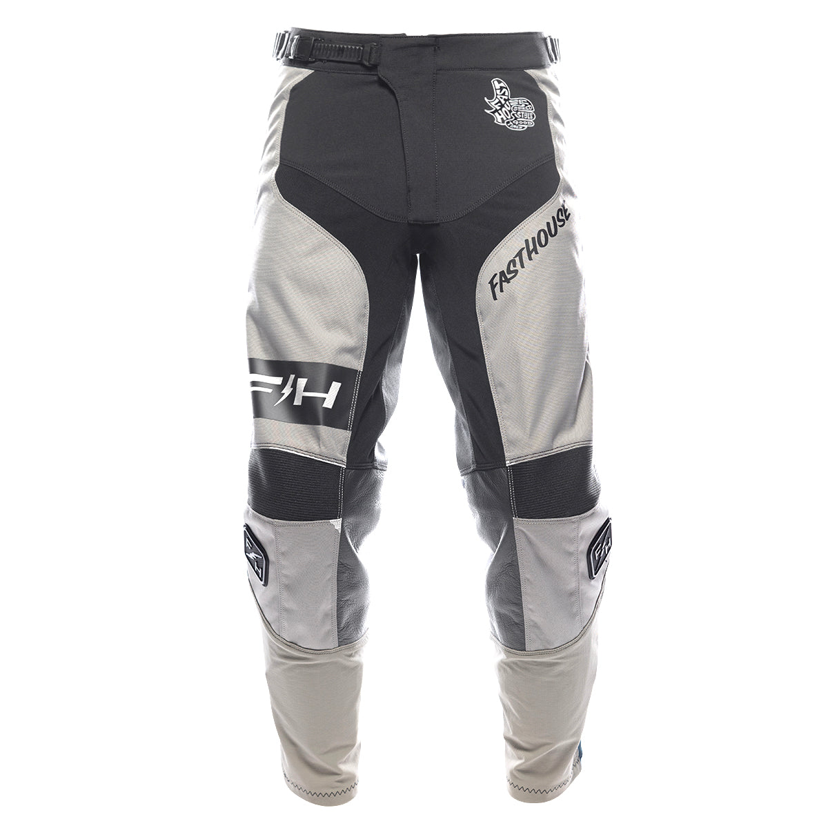 Grindhouse Club Pant - Light Gray/Black/Teal