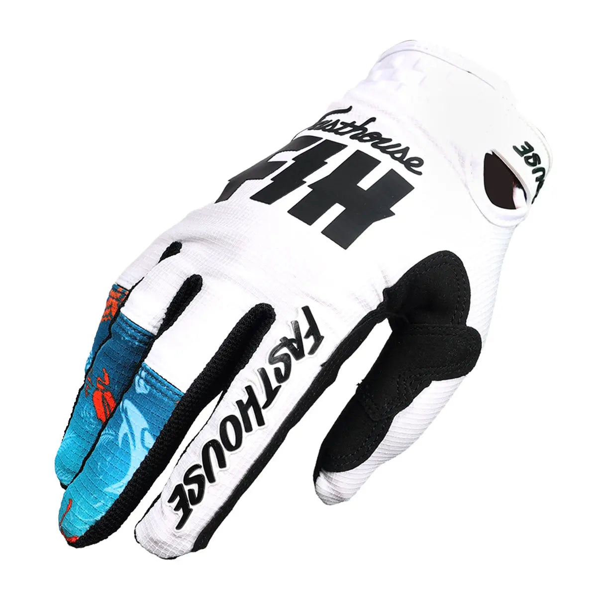 TB Island Hopper Sanguaro Glove - White Fasthouse