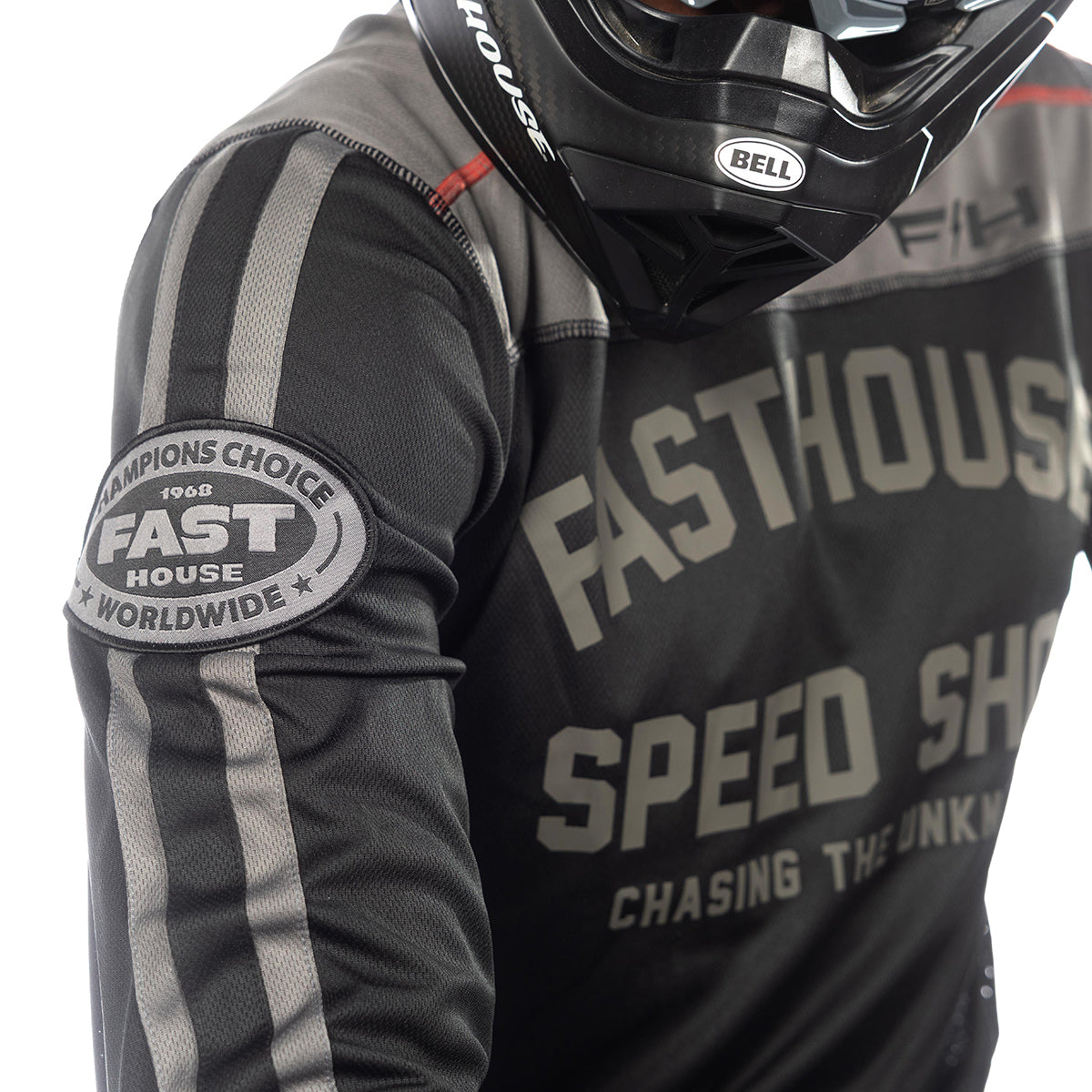 Sanguaro Petrol LS Jersey, Black Fasthouse FH Brand / No Collab Fasthousedev
