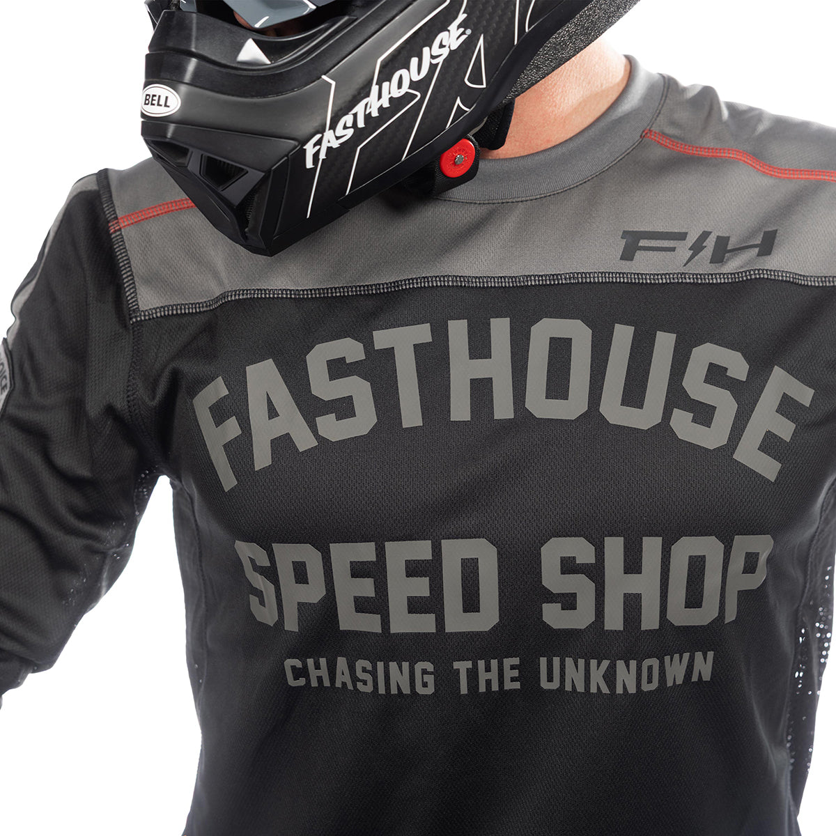 Sanguaro Petrol LS Jersey, Black Fasthouse FH Brand / No Collab Fasthousedev
