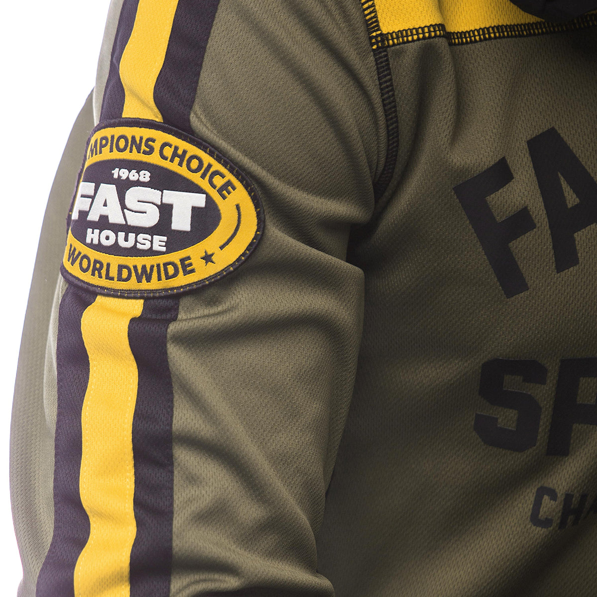 Sanguaro Petrol LS Jersey - Olive/Vintage Gold Fasthouse FH Brand / No Collab Fasthousedev