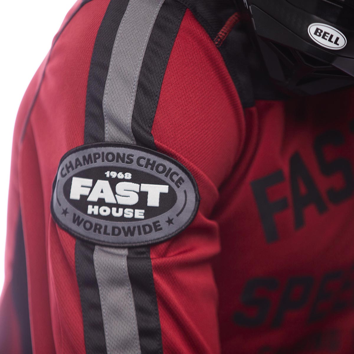 Sanguaro Petrol LS Jersey - Cardinal Fasthouse FH Brand / No Collab Fasthousedev