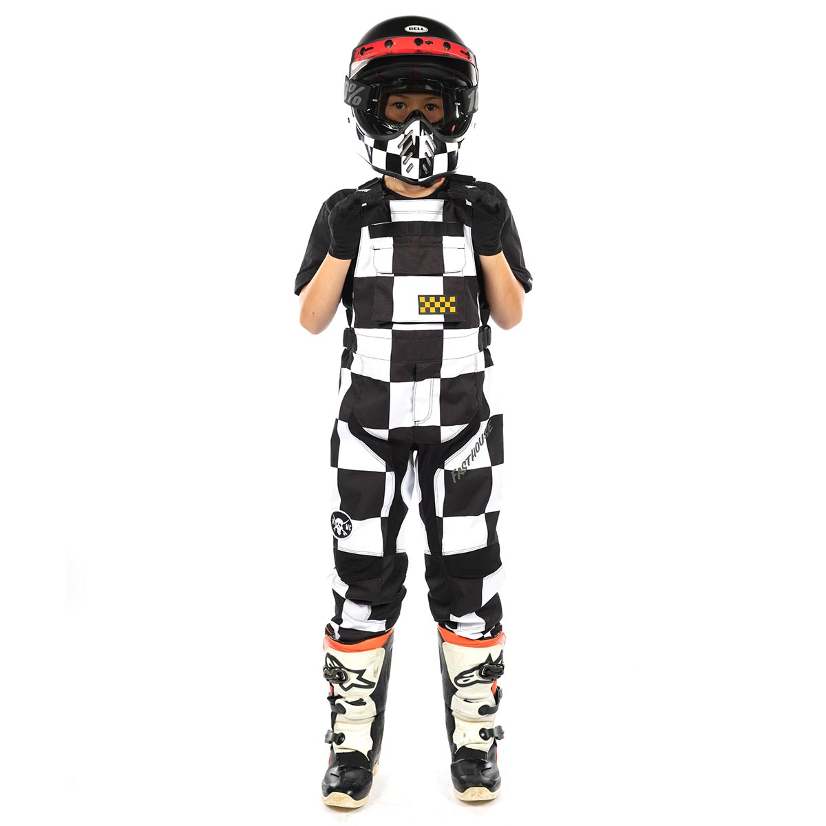 Youth Motorall MX - Checkers