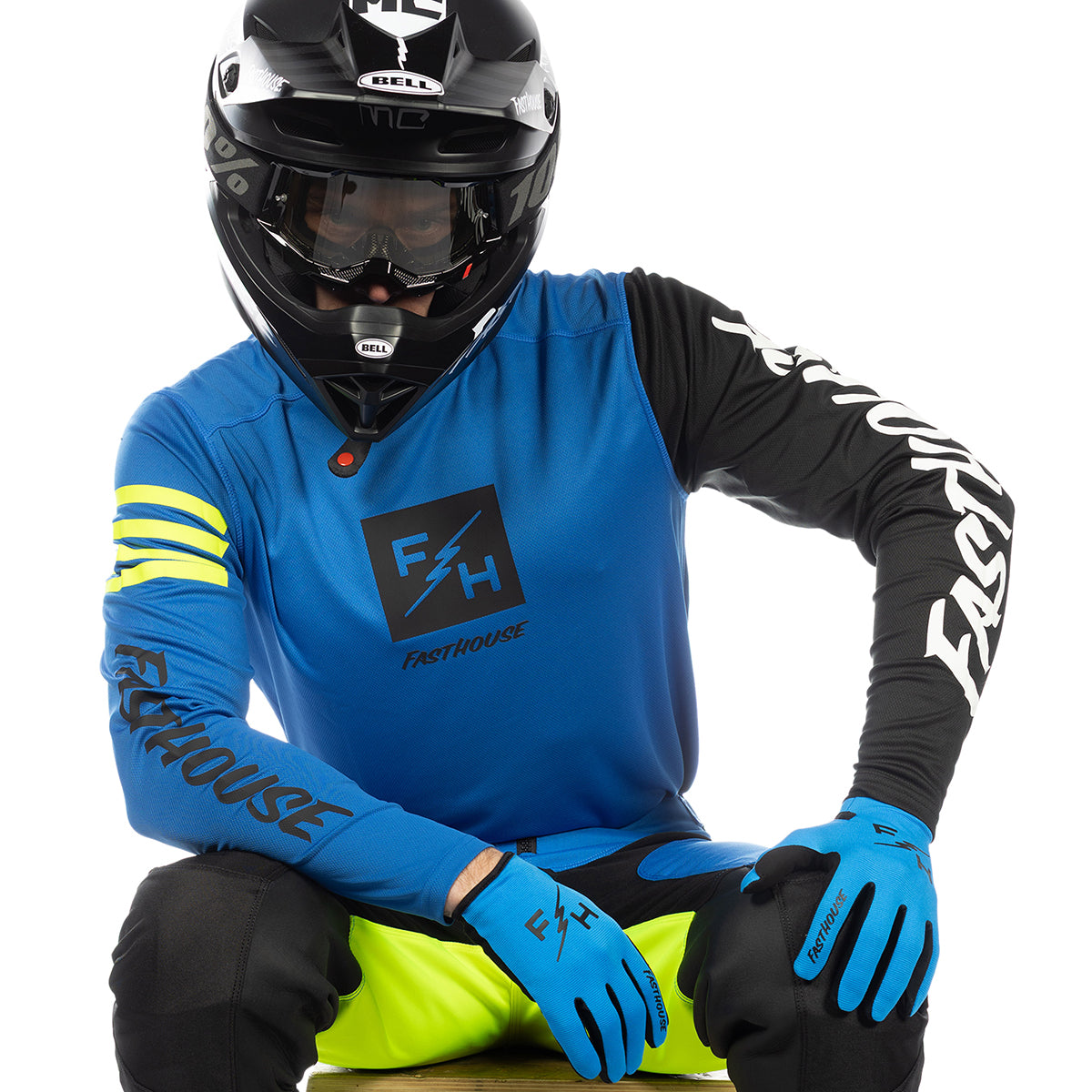 Carbon Eternal Glove - Electric Blue