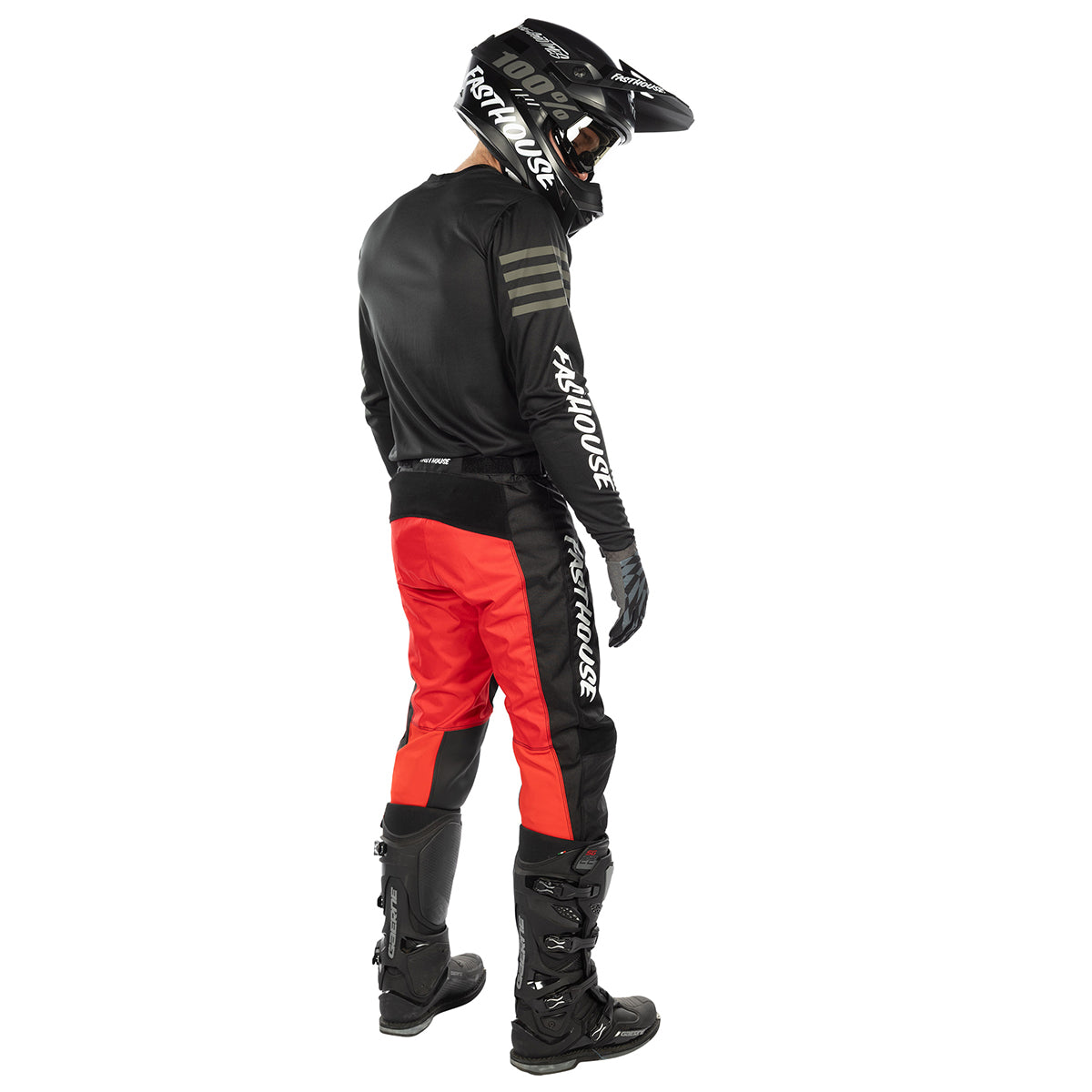 Carbon Echo Pant - Black/Racing Red