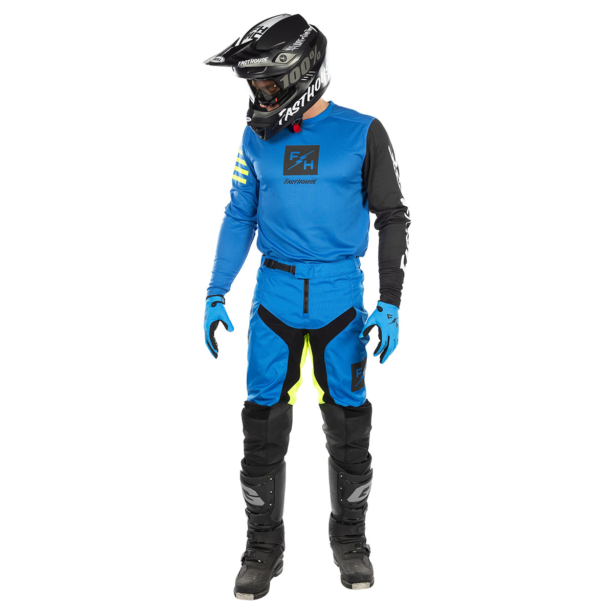 Carbon Echo Pant - Electric Blue/High Viz