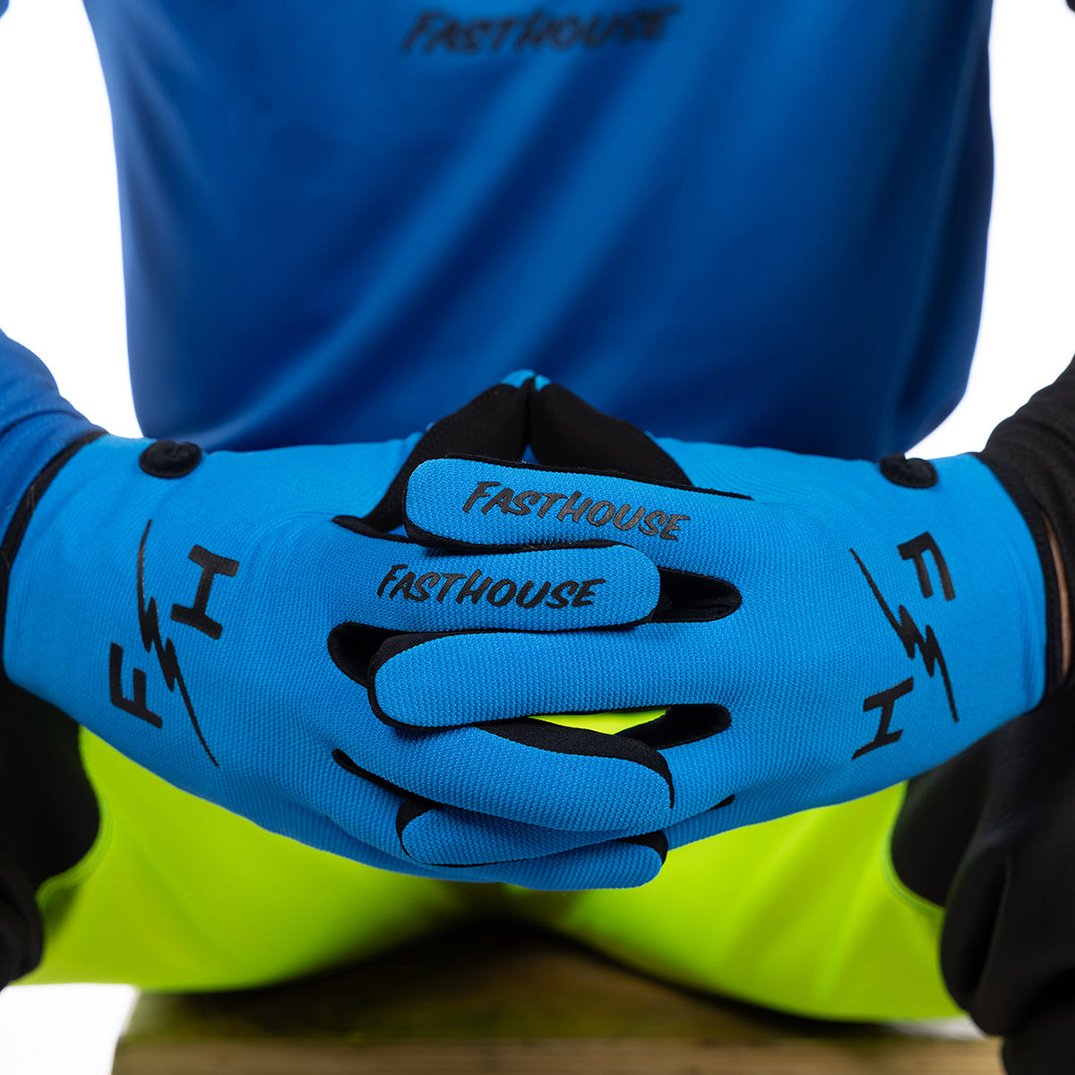 Carbon Eternal Youth Glove - Electric Blue