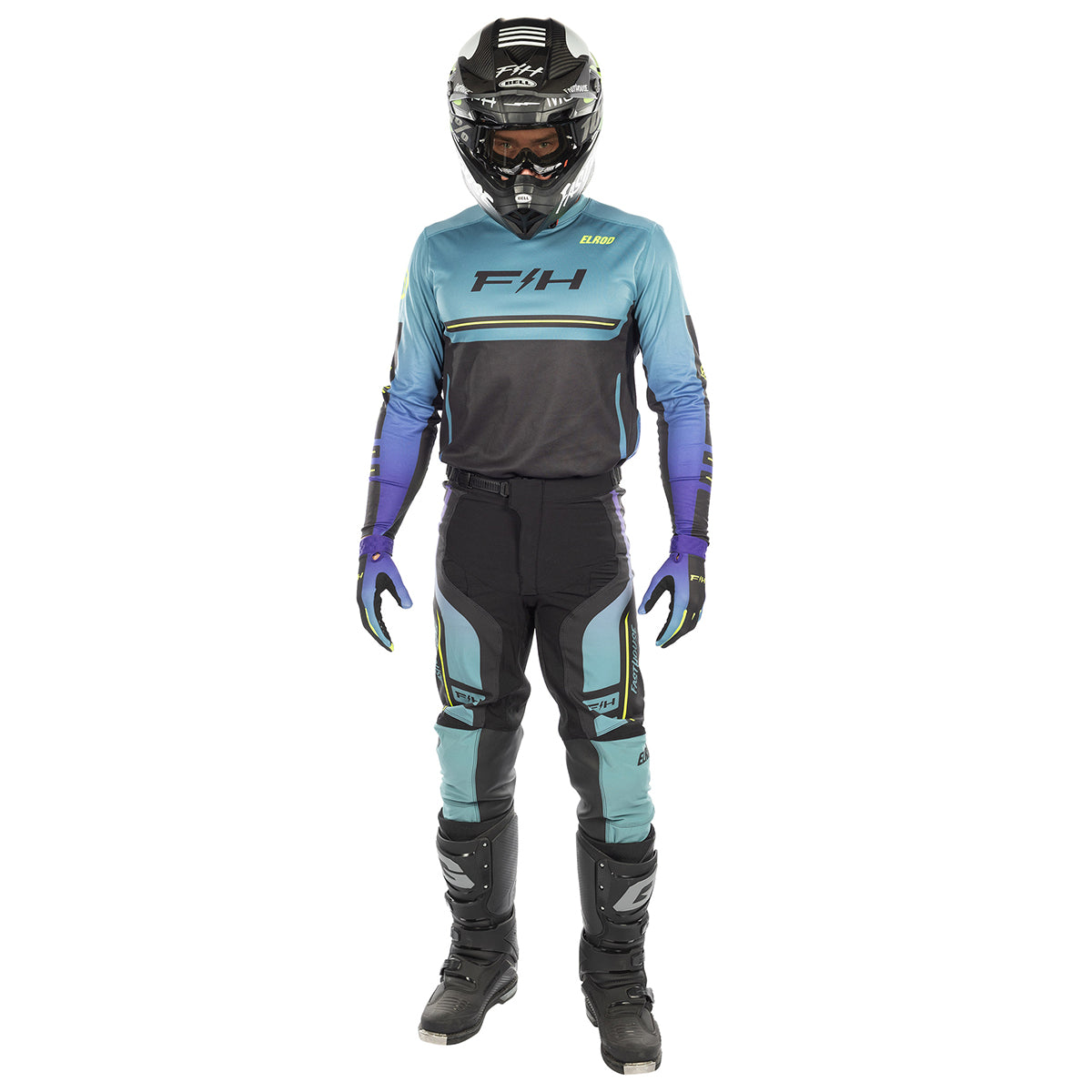 Elrod React Jersey - Light Indigo/Black