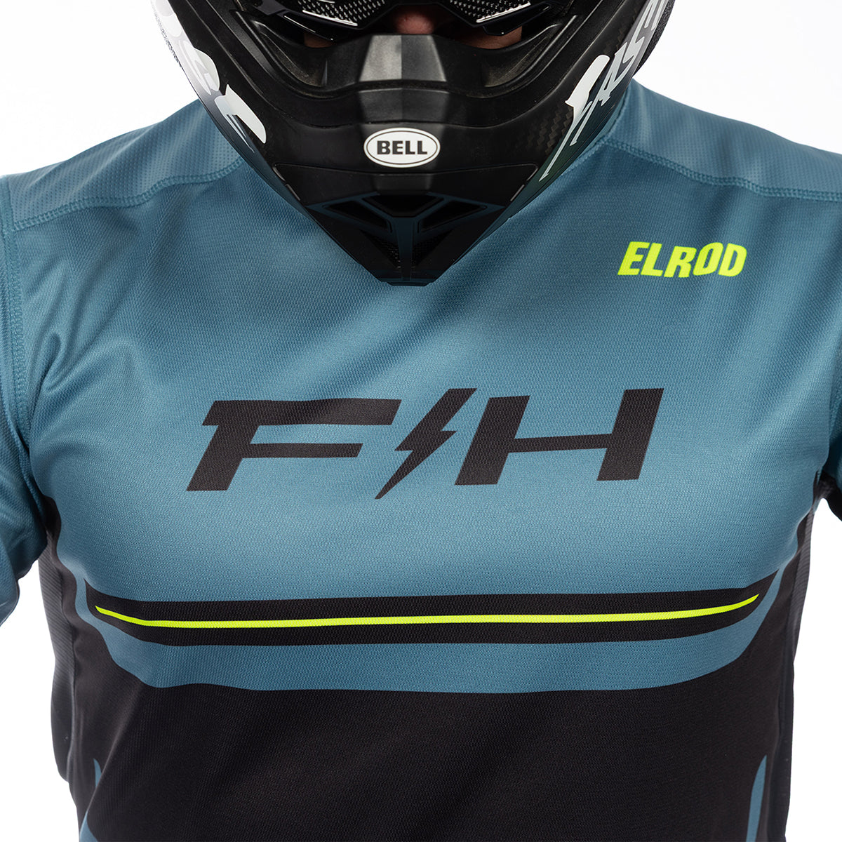 Elrod React Jersey - Light Indigo/Black