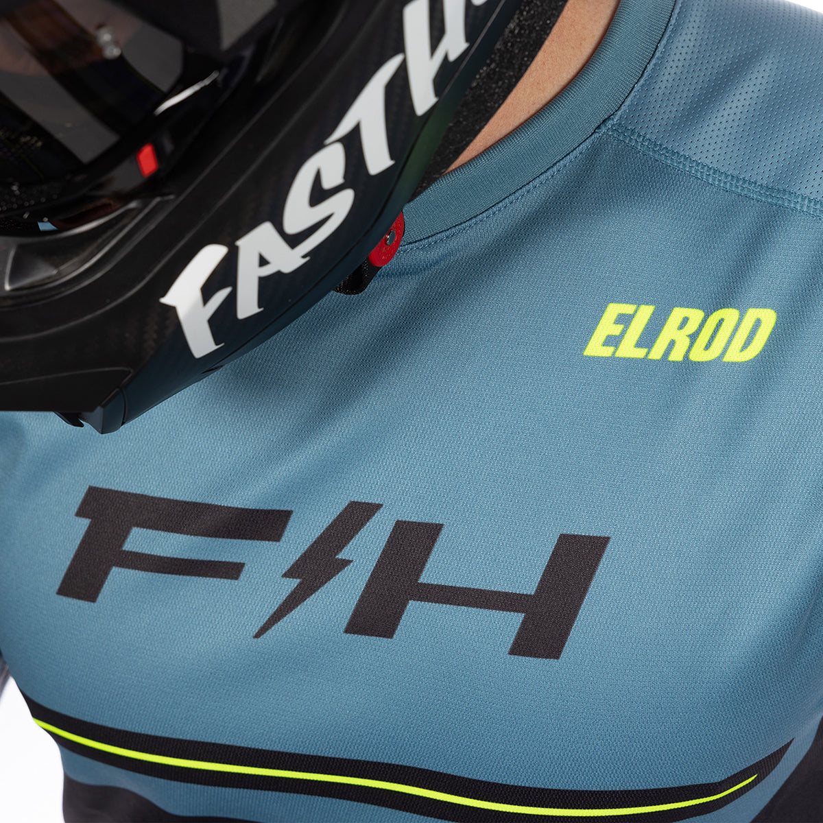 Elrod React Jersey - Light Indigo/Black