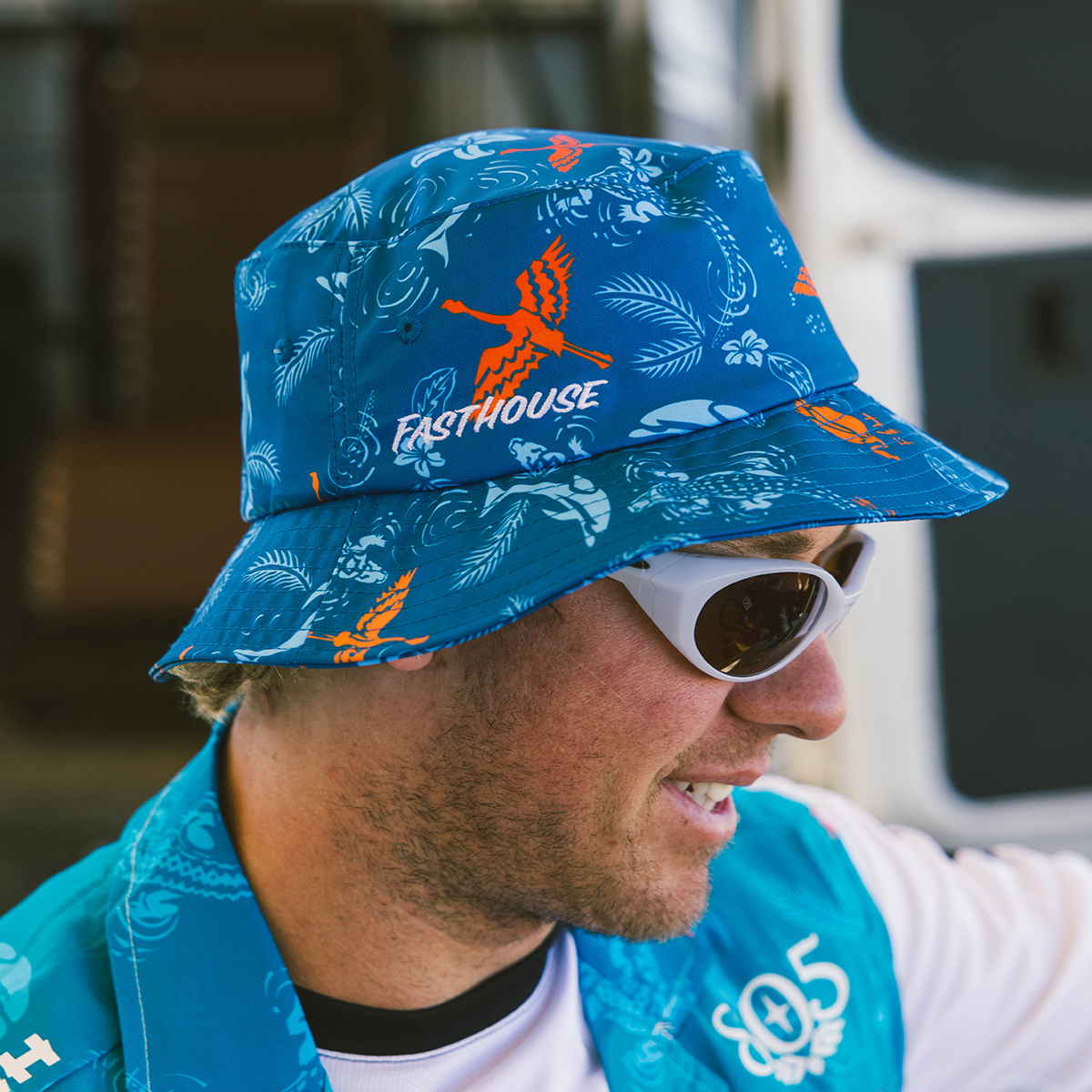 TB Island Hopper Hawaiian Bucket Hat - Fasthouse