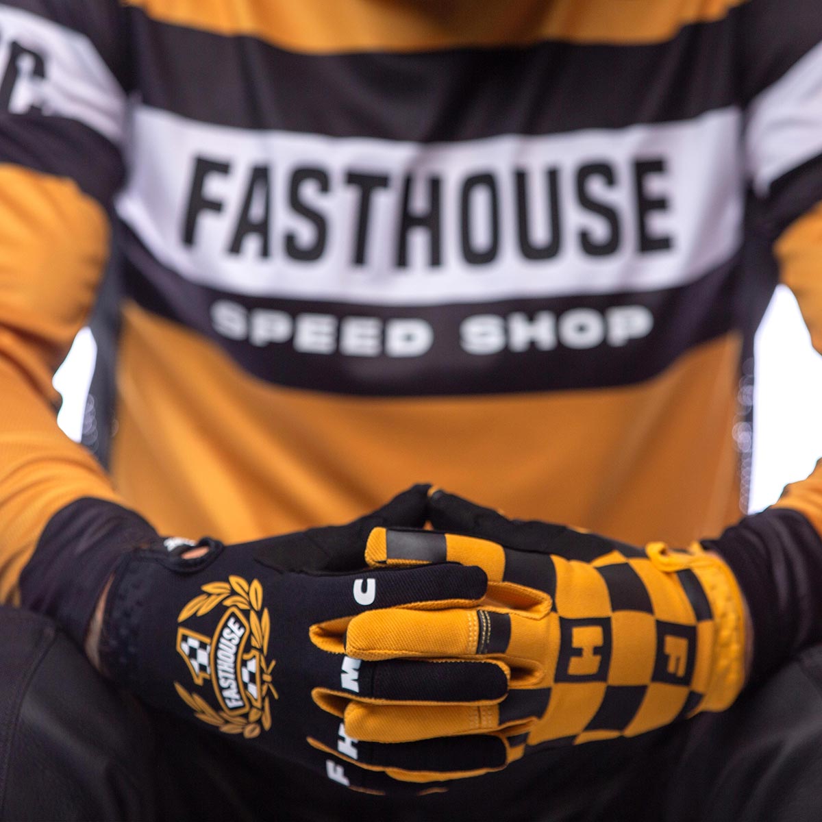 Grindhouse Analogue Jersey - Vintage Gold Fasthouse FH Brand / No Collab Fasthousedev
