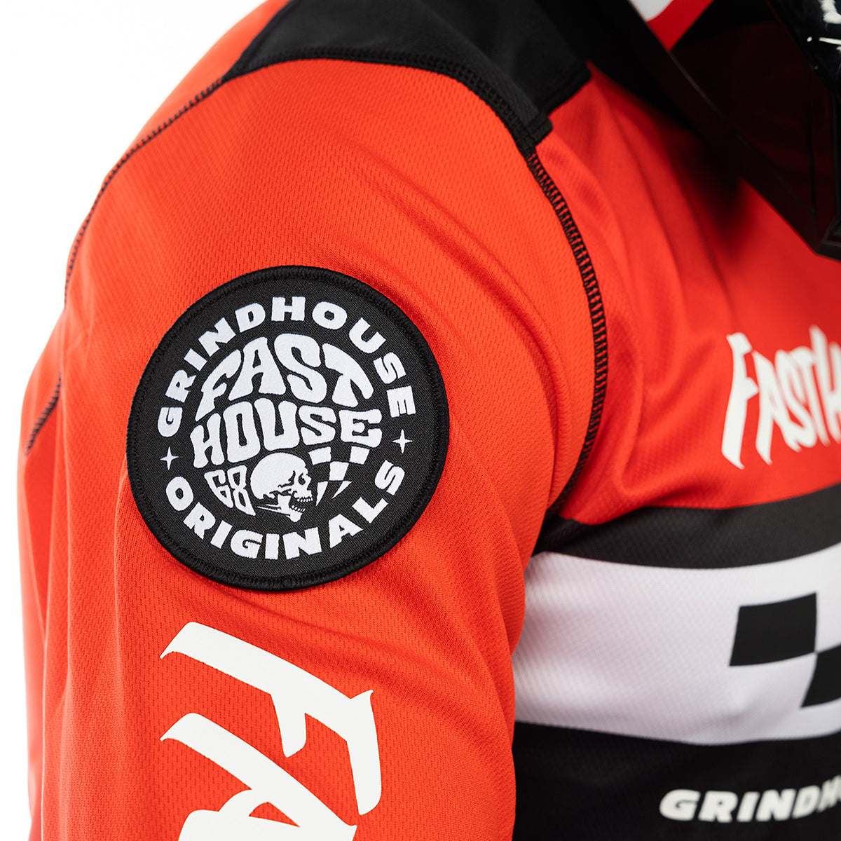 Grindhouse Atomic Jersey - Racing Red/Black