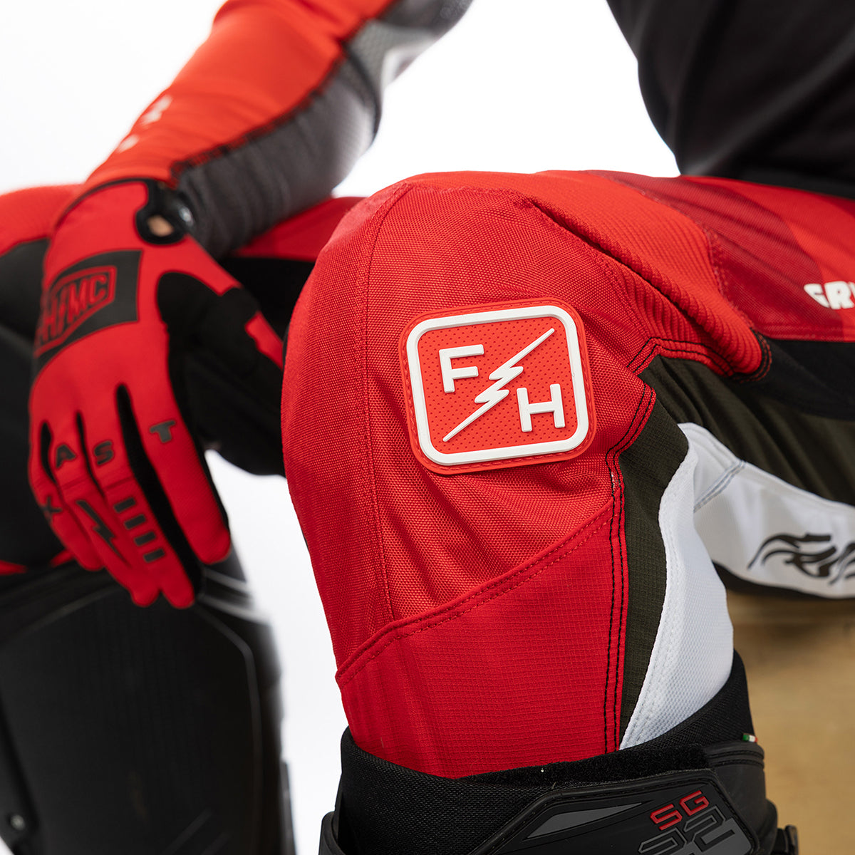 Grindhouse Atomic Pant - Racing Red/Black