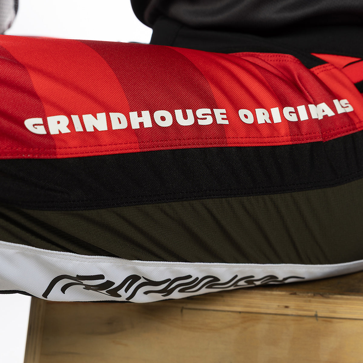 Grindhouse Atomic Pant - Racing Red/Black