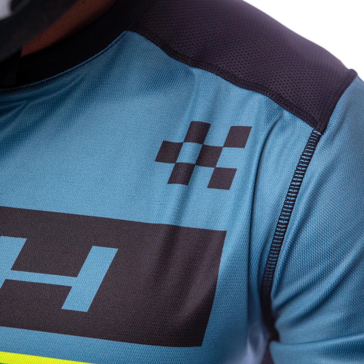 Grindhouse Pro Apex LS Jersey - Slate Fasthouse FH Brand / No Collab Fasthousedev