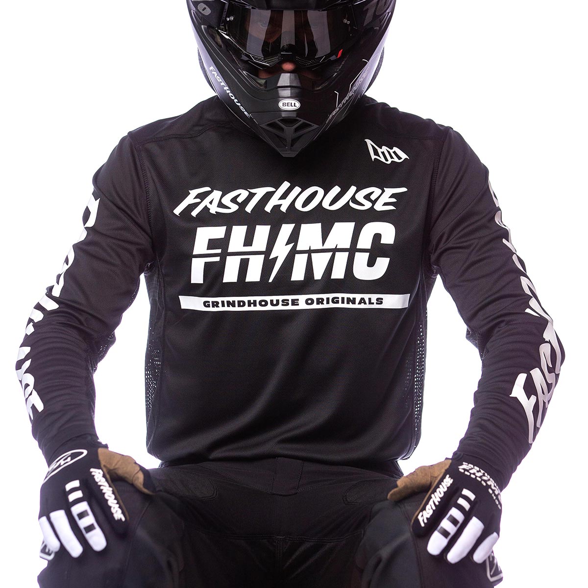 Grindhouse Score Jersey - Black Fasthouse FH Brand / No Collab Fasthousedev
