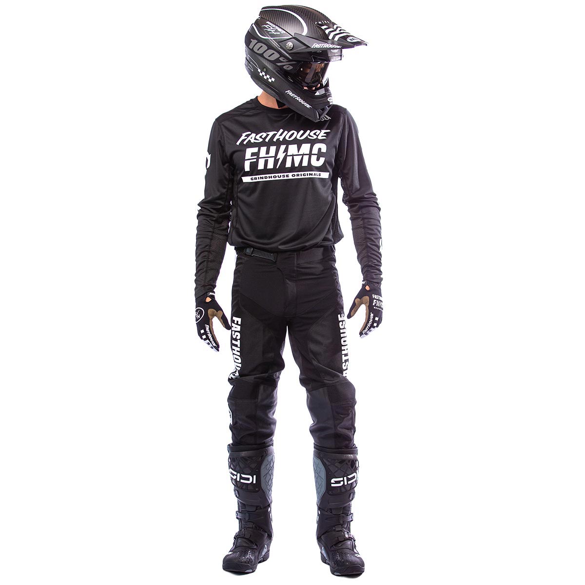 Grindhouse Score Jersey - Black Fasthouse FH Brand / No Collab Fasthousedev