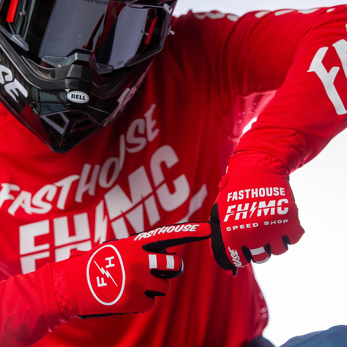 Grindhouse Score Jersey - Red Fasthouse FH Brand / No Collab Fasthousedev