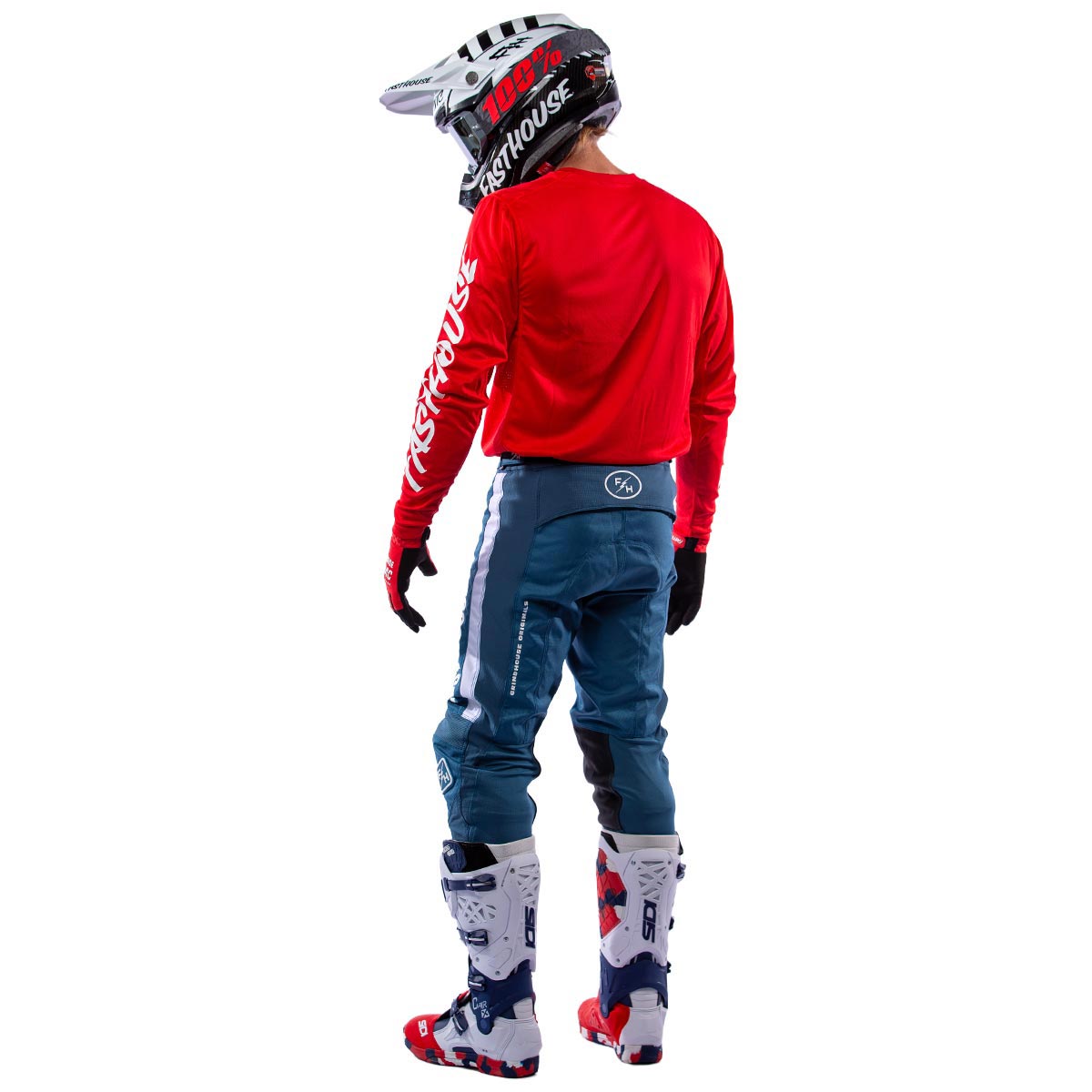 Grindhouse Score Jersey - Red Fasthouse FH Brand / No Collab Fasthousedev