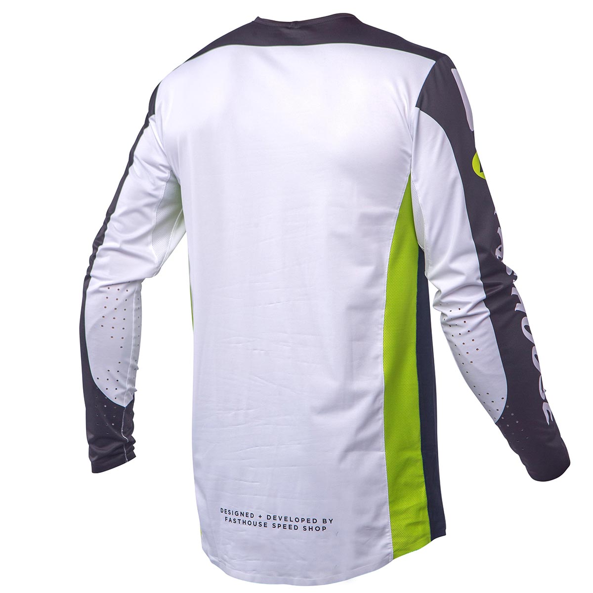Helix Daytona Jersey - Black/Flo Green Fasthouse FH Brand / No Collab Fasthousedev