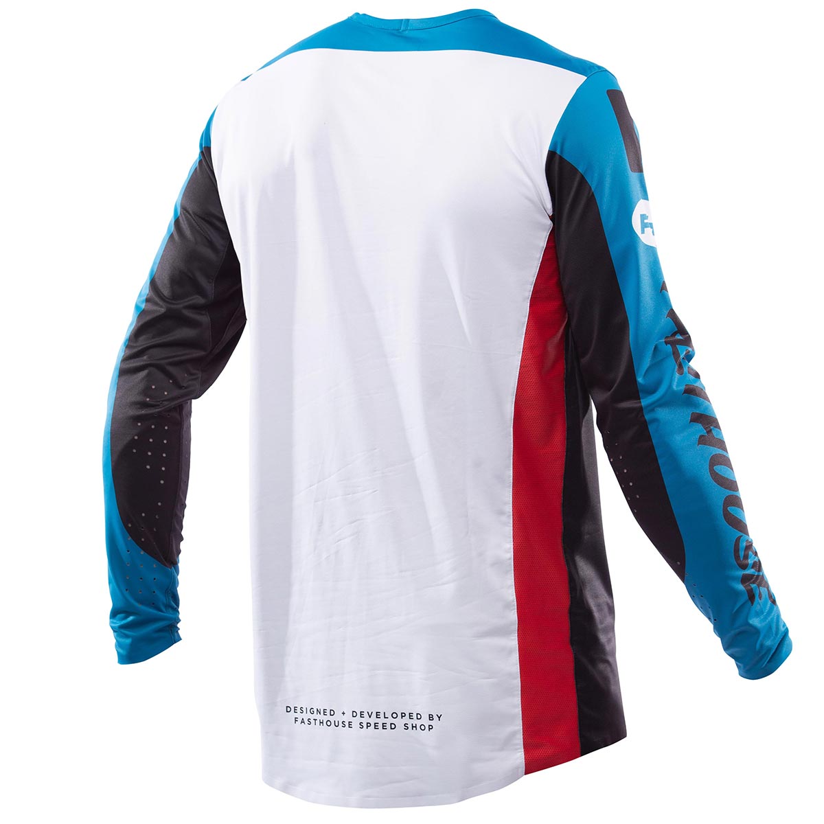 Helix Daytona LS Jersey - Electric Blue/Black Fasthouse FH Brand / No Collab Fasthousedev