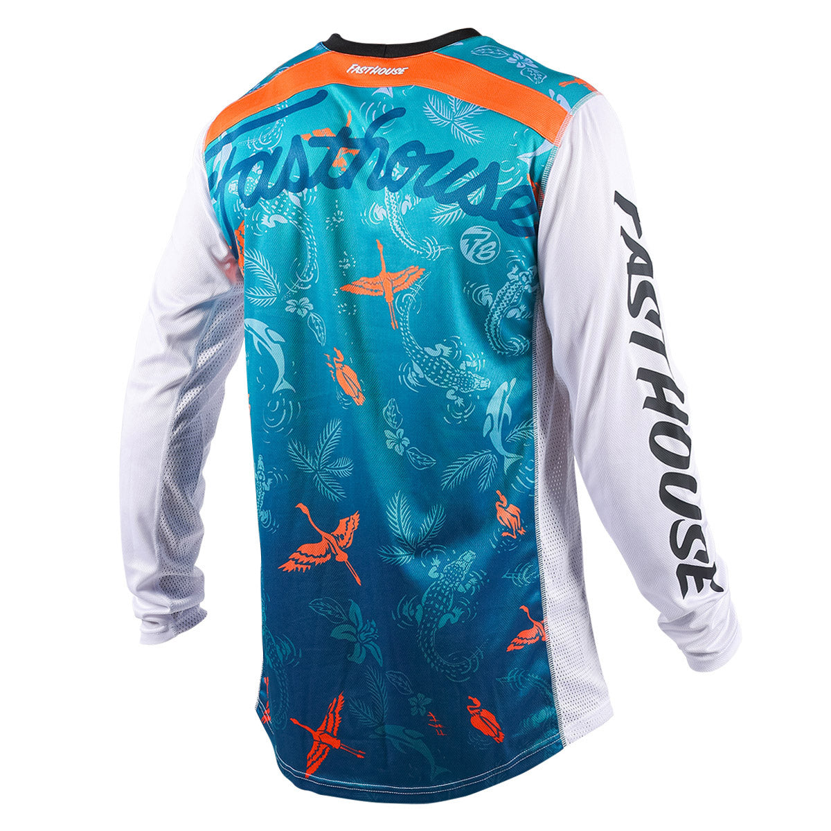 TB Island Hopper Grindhouse Jersey - White - Fasthouse