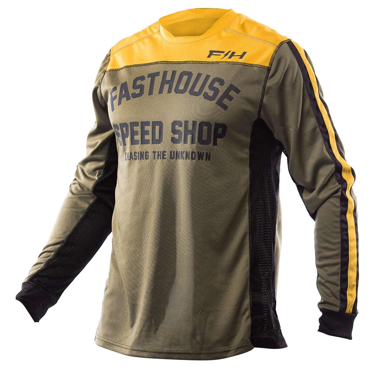 Sanguaro Petrol LS Jersey - Olive/Vintage Gold Fasthouse FH Brand / No Collab Fasthousedev