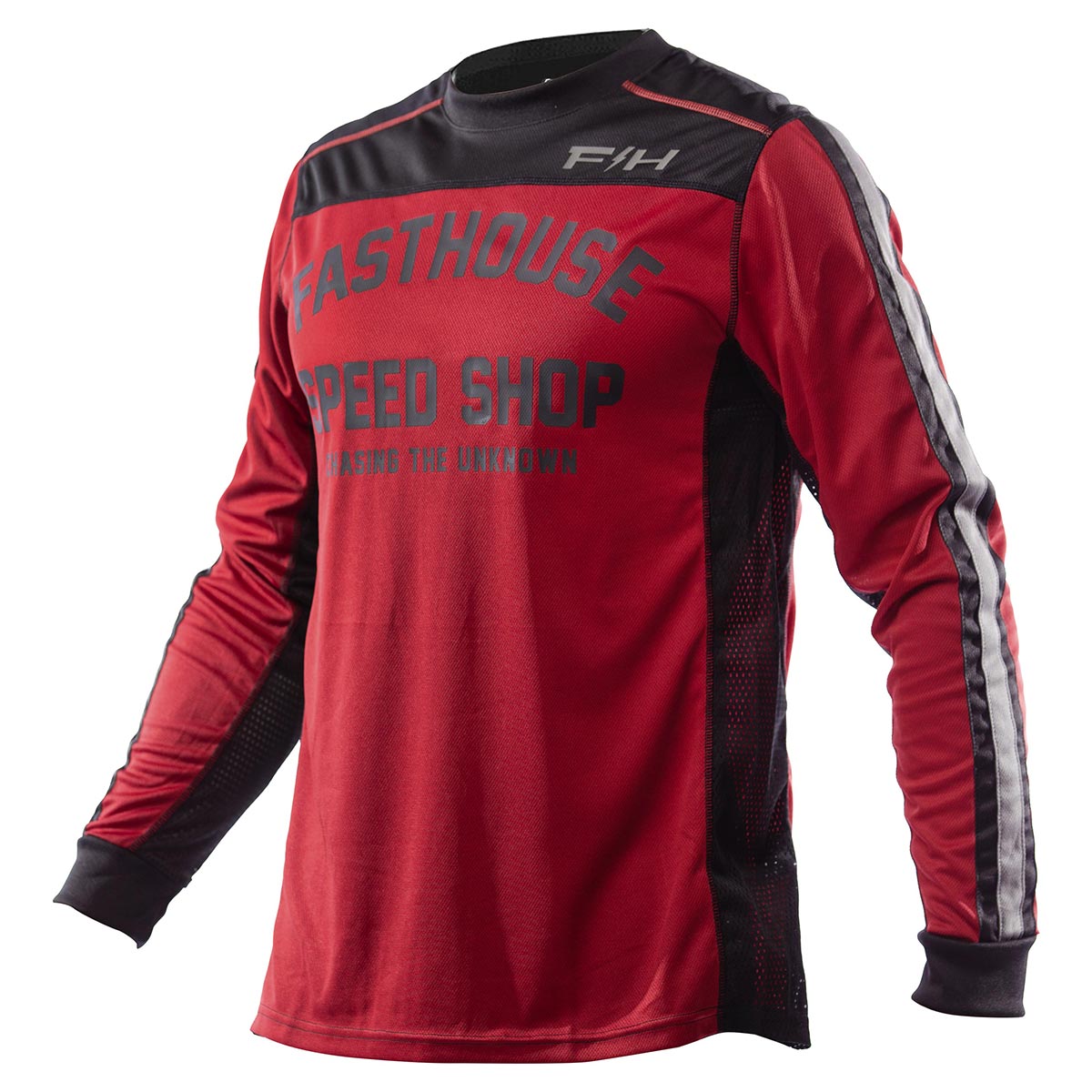 Sanguaro Petrol LS Jersey - Cardinal Fasthouse FH Brand / No Collab Fasthousedev