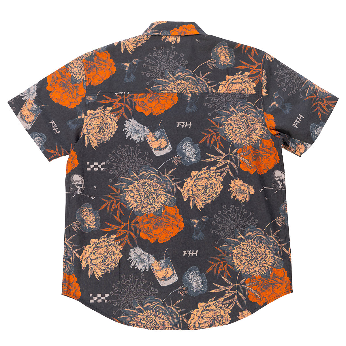 Scene Button Up - Vintage Black