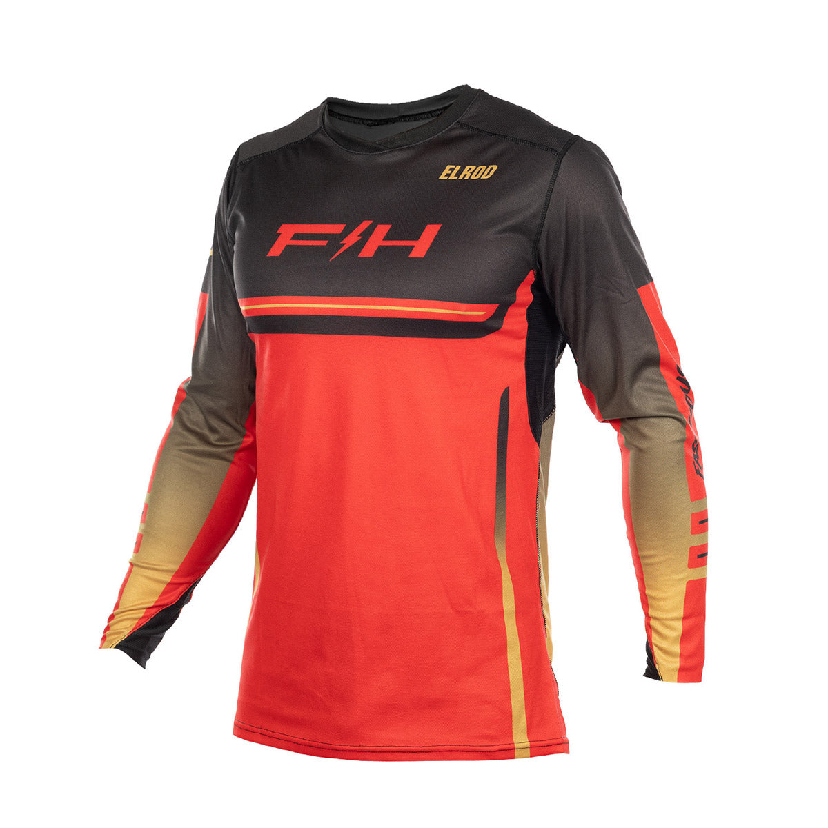 Elrod React Youth Jersey - Racing Red/Black