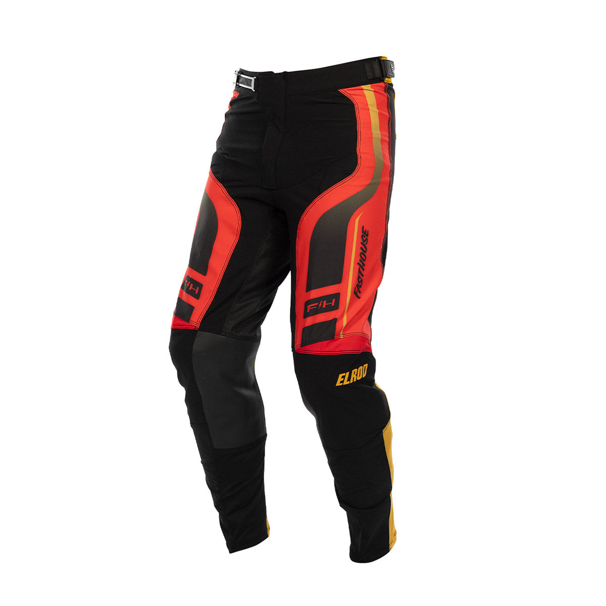 Elrod React Youth Pant - Racing Red/Black