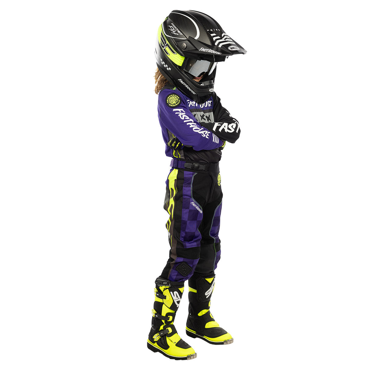 Grindhouse Grimm Pant - FH Purple/Black