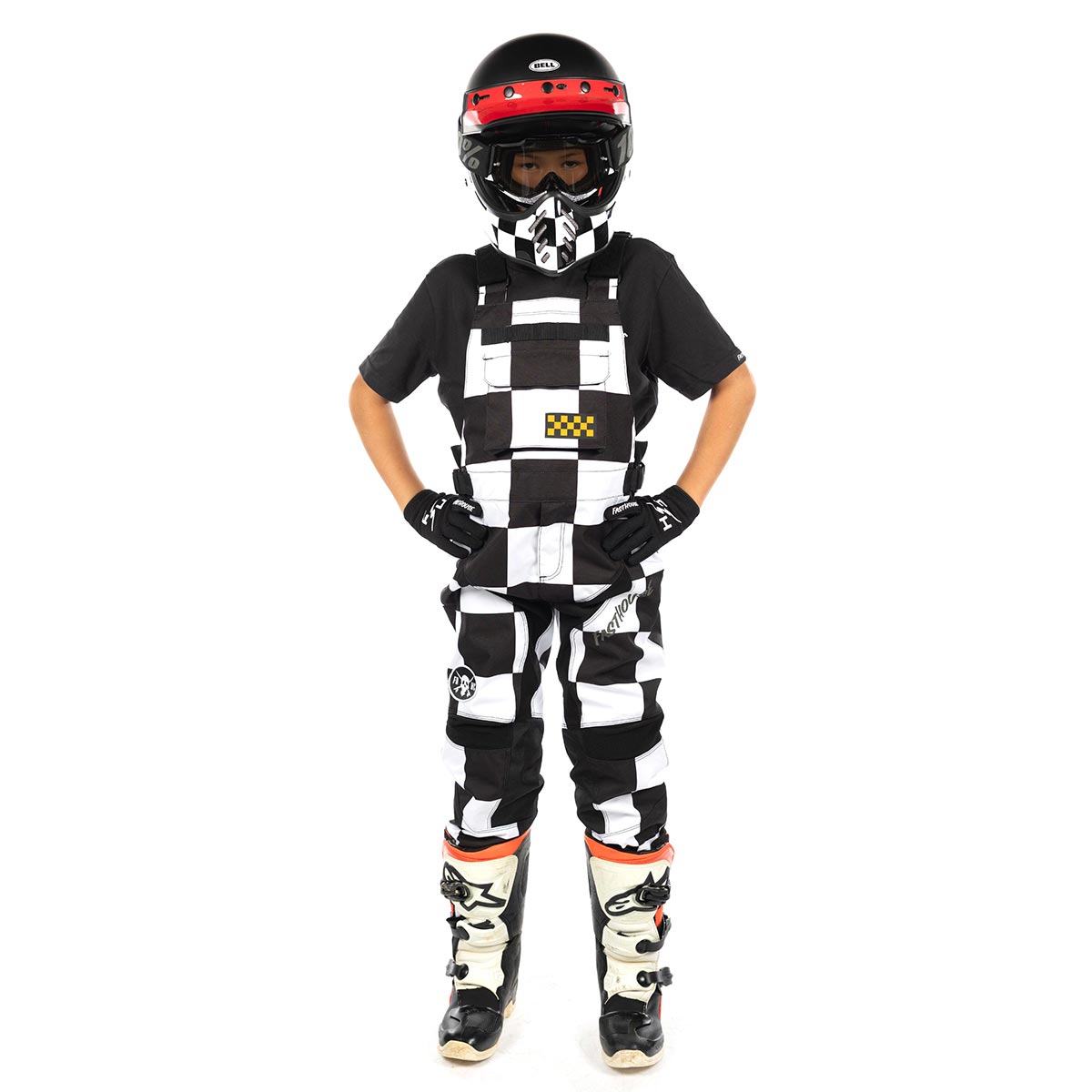 Youth Motorall MX - Checkers