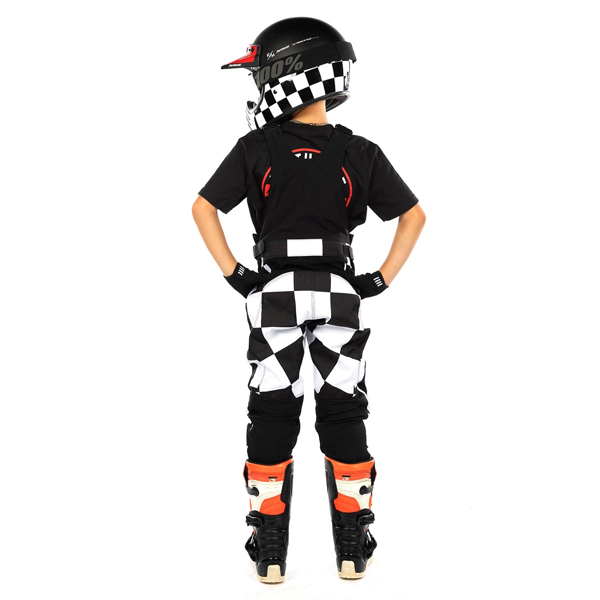 Youth Motorall MX - Checkers