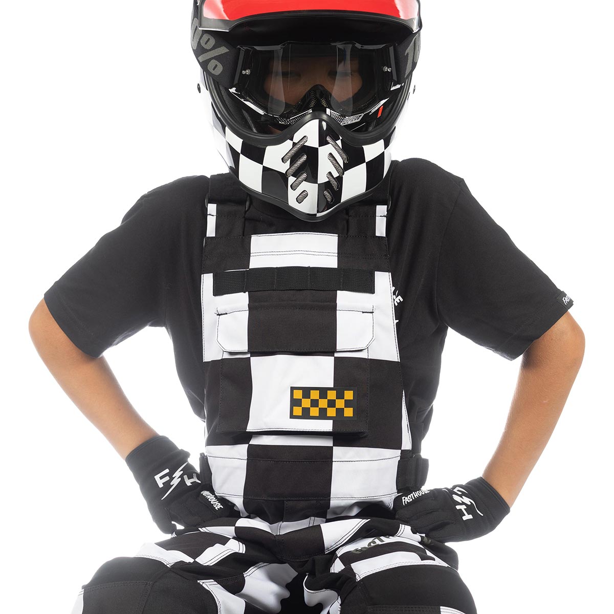 Youth Motorall MX - Checkers