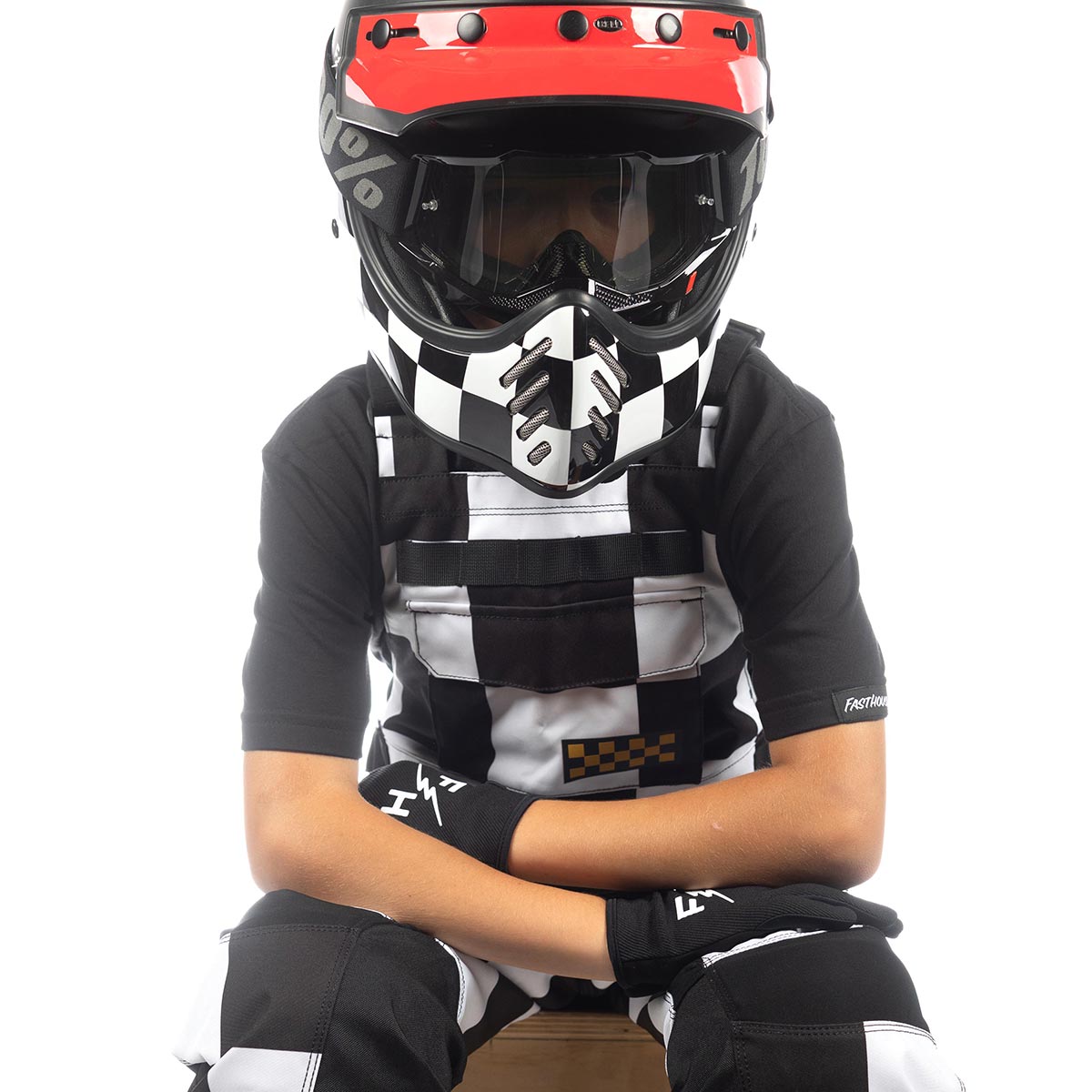 Youth Motorall MX - Checkers