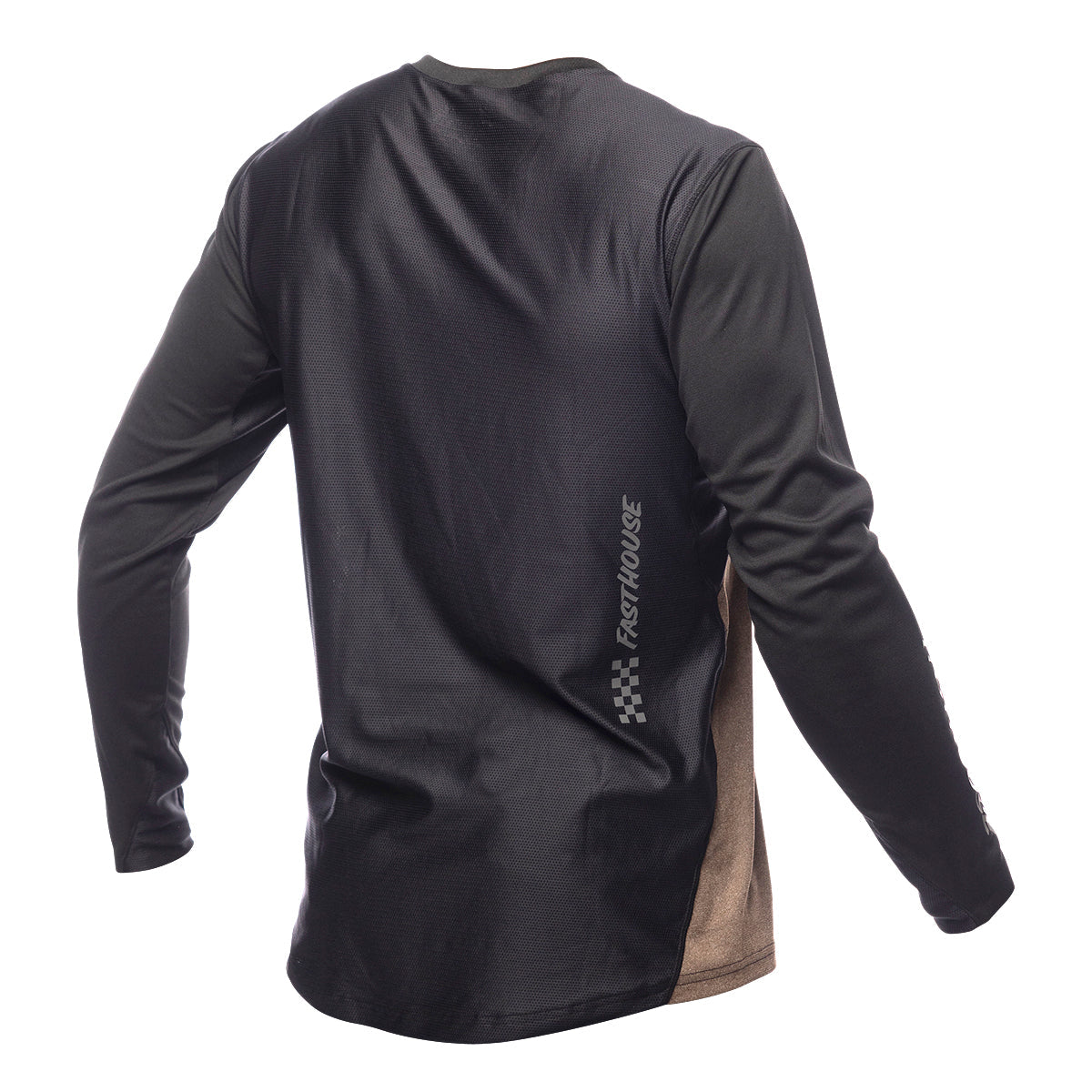 Alloy Mesa Long Sleeve Jersey - Heather Gold/Brown