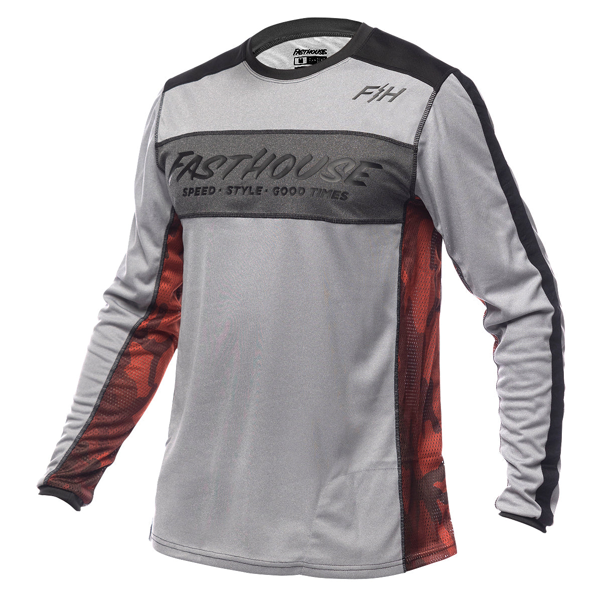 Classic Acadia Long Sleeve Jersey - Heather Gray