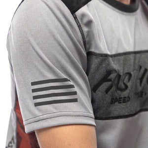 Classic Acadia Short Sleeve Jersey - Heather Grey