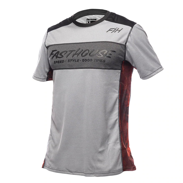 Classic Acadia Short Sleeve Jersey - Heather Grey