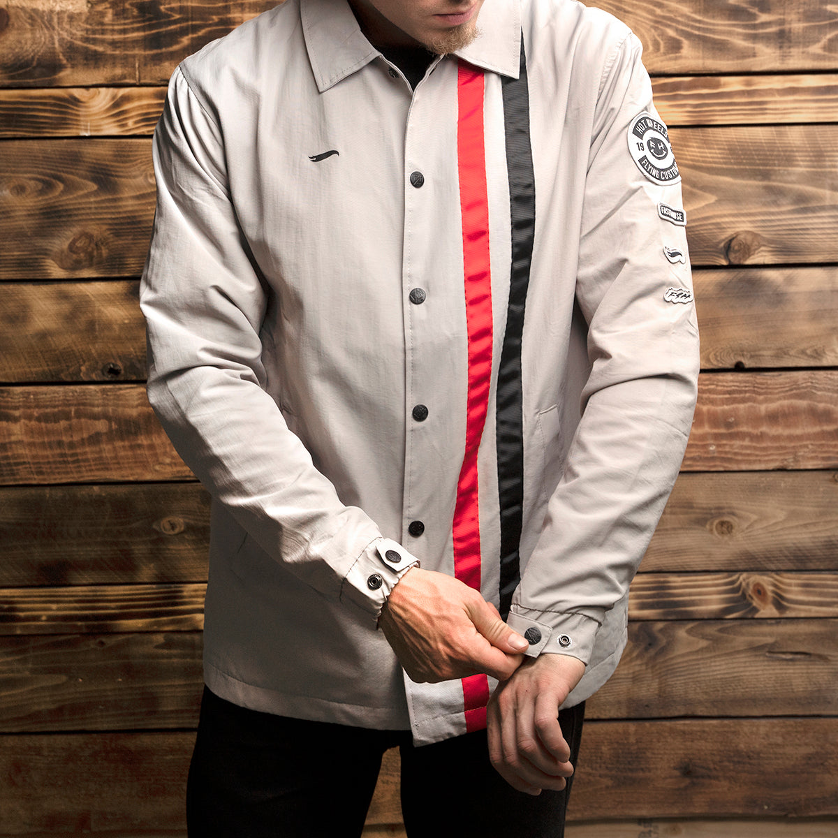 Elite Hot Wheels Jacket - Light Grey