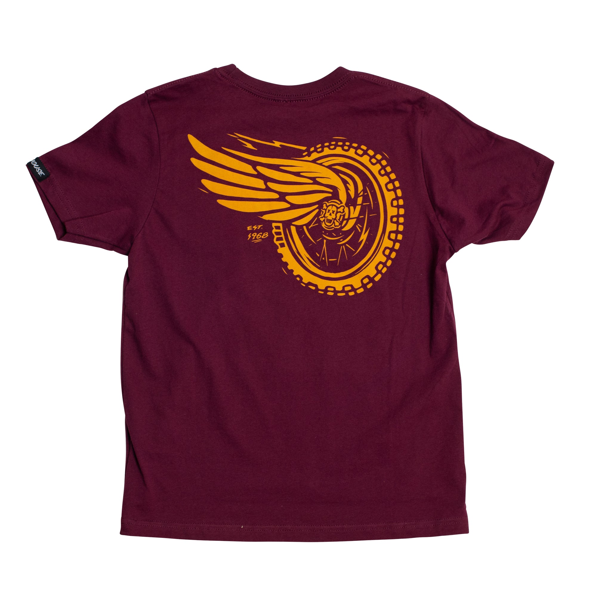 Fasthouse Endo Youth Tee - Maroon