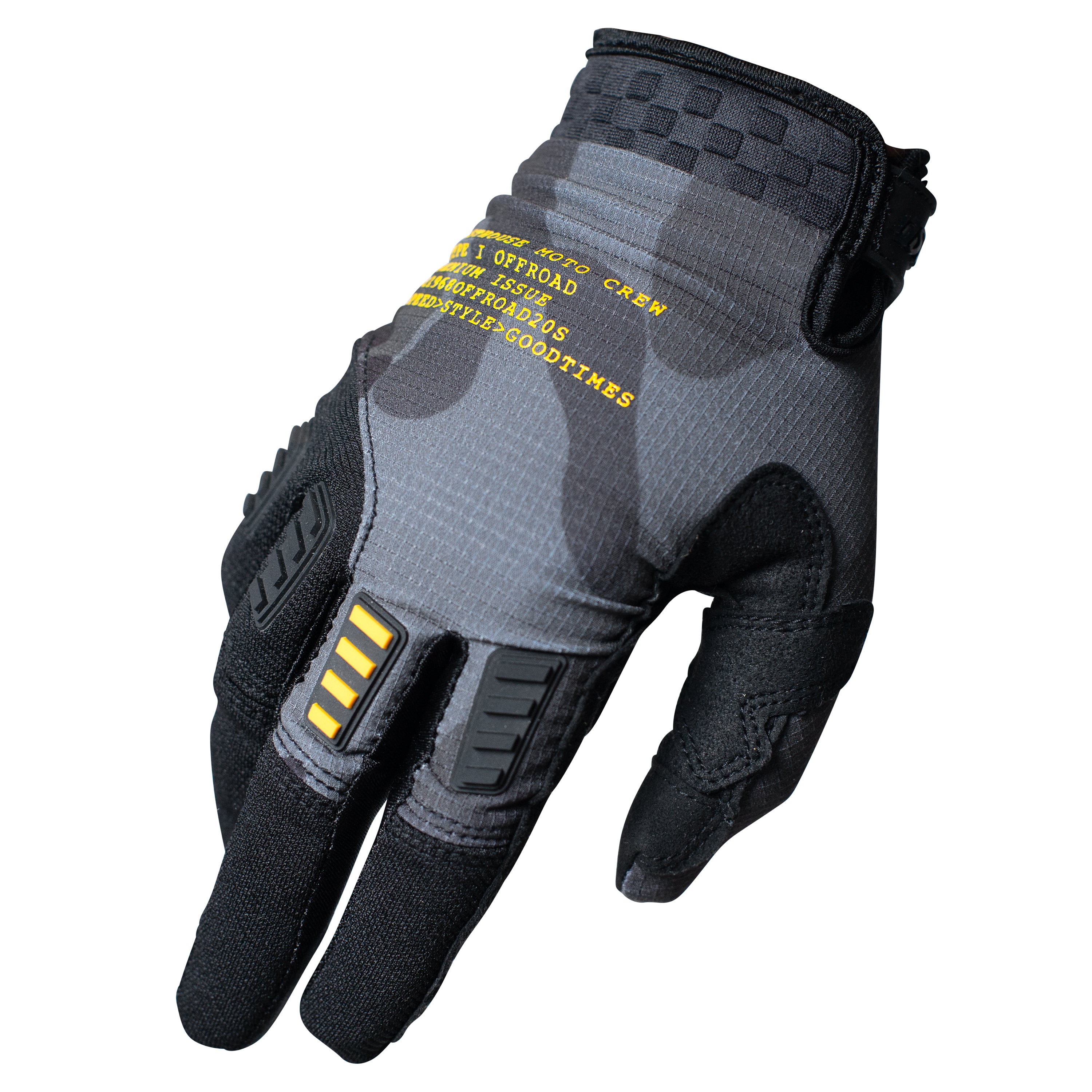 Off-Road Strike Gloves - Camo/Black