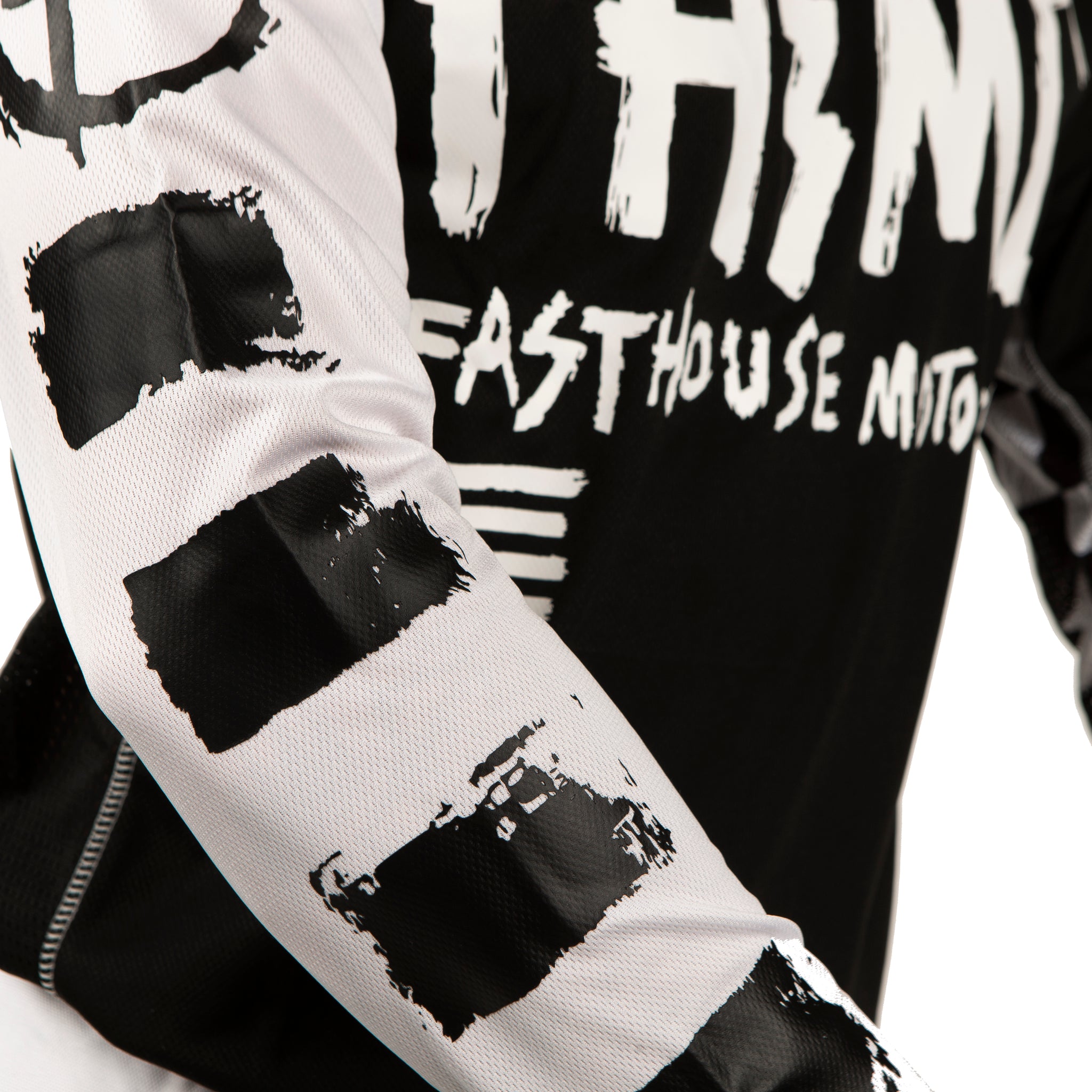 Punk Youth Long Sleeve Jersey - Black/White